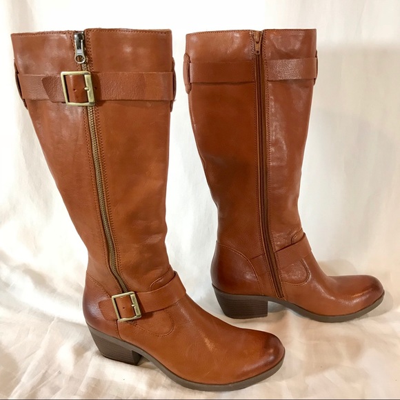 Kork-Ease Shoes - Korks by Kork-Ease Tall Leather Riding Boots, Sz 8